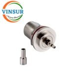 11121214 -- RF CONNECTOR - 50OHMS , N FEMALE , STRAIGHT , BULK HEAD REAR MOUNT , CRIMP TYPE , RG316/RG174/RG188/ LMR100 CABLE - Image 4