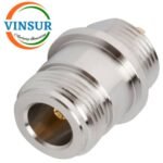 111211I0 -- RF CONNECTOR - 50 OHMS , N FEMALE , STRAIGHT , BULK HEAD FRONT MOUNT , SOLDER CUP - Image 2