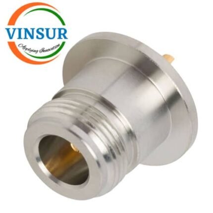 11121CI0 -- RF CONNECTOR - 50 OHMS , N FEMALE , STRAIGHT , ROUND FLANGE , SOLDER CUP