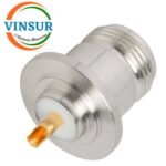 11121CI0 -- RF CONNECTOR - 50 OHMS , N FEMALE , STRAIGHT , ROUND FLANGE , SOLDER CUP - Image 2