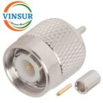 11211012 -- RF CONNECTOR - 50 OHMS , TNC MALE , STRAIGHT , CRIMP TYPE , RG178 CABLE