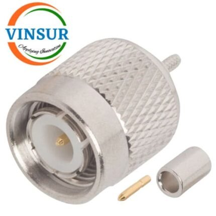 11211012 -- RF CONNECTOR - 50 OHMS , TNC MALE , STRAIGHT , CRIMP TYPE , RG178 CABLE