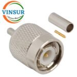 11211014 -- RF CONNECTOR - 50 OHMS , TNC MALE , STRAIGHT , CRIMP TYPE , RG316, RG174, RG188, LMR100 CABLE