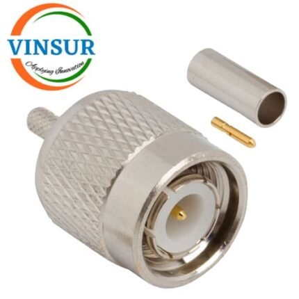 11211014 -- RF CONNECTOR - 50 OHMS , TNC MALE , STRAIGHT , CRIMP TYPE , RG316, RG174, RG188, LMR100 CABLE
