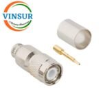 11211017-10 -- RF CONNECTOR - 50 OHMS , TNC MALE , STRAIGHT ,CRIMP TYPE , LMR-400 CABLE