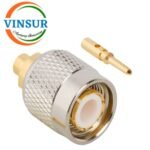 1121101D -- RF CONNECTOR - 50 OHMS , TNC MALE , STRAIGHT , SOLDER TYPE , RG402 (0.141 INCH)  CABLE