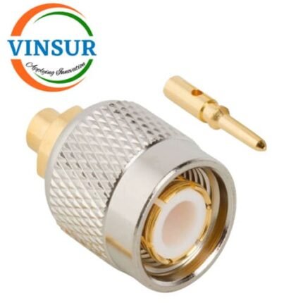 1121101D -- RF CONNECTOR - 50 OHMS , TNC MALE , STRAIGHT , SOLDER TYPE , RG402 (0.141 INCH)  CABLE