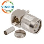 11212014 -- RF CONNECTOR - 50 OHMS , TNC MALE , RIGHT ANGLE, CRIMP TYPE , RG316, RG174, RG188, LMR100 CABLE - Image 2