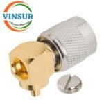 1121201C -- RF CONNECTOR - 50 OHMS , TNC MALE , RIGHT ANGLE , SOLDER TYPE , RG405 (0.086 INCH)  CABLE - Image 2