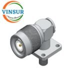 11212416 -- RF CONNECTOR - 50 OHMS , TNC MALE , RIGHT ANGLE , 4 HOLE FLANGE , CRIMP TYPE , LMR-240 CABLE - Image 2