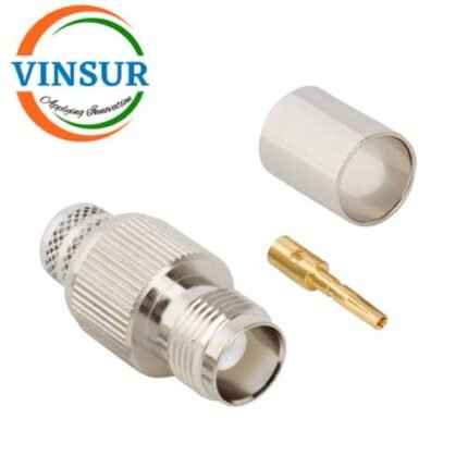 11221017-10 -- RF CONNECTOR - 50 OHMS ,TNC FEMALE , STRAIGHT ,  CRIMP TYPE , LMR-400 CABLE