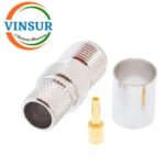 11221017 -- RF CONNECTOR - 50 OHMS , TNC FEMALE , STRAIGHT ,  CRIMP TYPE , LMR-400 CABLE - Image 2