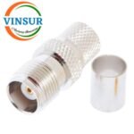 11221017 -- RF CONNECTOR - 50 OHMS , TNC FEMALE , STRAIGHT ,  CRIMP TYPE , LMR-400 CABLE