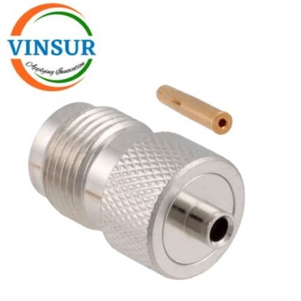 1122101C -- RF CONNECTOR - 50 OHMS , TNC FEMALE , STRAIGHT , SOLDER TYPE , RG405 (0.086 INCH)  CABLE