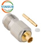 1122101D -- RF CONNECTOR - 50 OHMS , TNC FEMALE , STRAIGHT , SOLDER TYPE , RG402 (0.141 INCH)  CABLE - Image 2