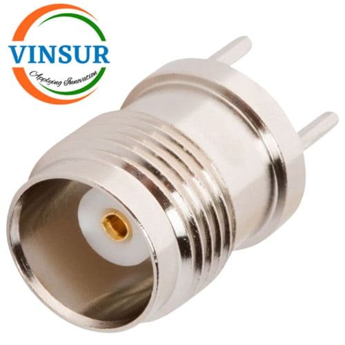 11221040-RF-CONNECTOR-50-OHMS-TNC-FEMALE-STRAIGHT-PCB-THROUGH-HOLE-ROUD-POST.jpg 11221040 -- RF CONNECTOR - 50 OHMS , TNC FEMALE , STRAIGHT , PCB- THROUGH HOLE, ROUD POST - Image 1