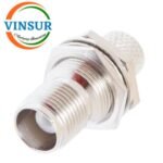 11221217 -- RF CONNECTOR - 50 OHMS , TNC FEMALE , STRAIGHT , BULK HEAD REAR MOUNT , CRIMP TYPE , LMR-400 CABLE - Image 2