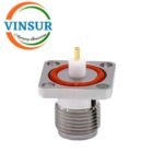 11221490 -- RF CONNECTOR - 50 OHMS , TNC FEMALE , STRAIGHT , 4HOLE FLANGE ,4MM EXTENDED TEFLON, PCB-ROUND POST