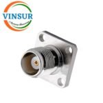 11221490 -- RF CONNECTOR - 50 OHMS , TNC FEMALE , STRAIGHT , 4HOLE FLANGE ,4MM EXTENDED TEFLON, PCB-ROUND POST - Image 2