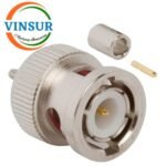 11311012 -- RF CONNECTOR - 50OHMS , BNC MALE , STRAIGHT , CRIMP TYPE , RG178 CABLE