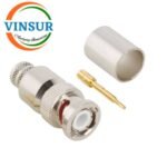 11311017 -- RF CONNECTOR - 50OHMS , BNC MALE , STRAIGHT , CRIMP TYPE , LMR-400 CABLE