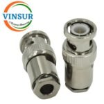 11311025 -- RF CONNECTOR - 50OHMS , BNC MALE , STRAIGHT , CLAMP TYPE , RG58, RG142, LMR195,LMR200 CABLE