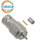 11321012 -- RF CONNECTOR - 50OHMS , BNC FEMALE , STRAIGHT , CRIMP TYPE , RG178 CABLE