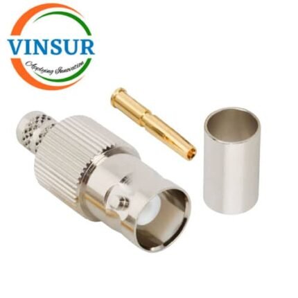 11321016 -- RF CONNECTOR - 50OHMS , BNC FEMALE , STRAIGHT ,  CRIMP TYPE , LMR-240 CABLE