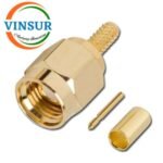 11511014-44 -- RF CONNECTOR - 50 OHMS , SMA MALE , STRAIGHT , CRIMP TYPE , RG316 , RG174 , RG188 , LMR100 CABLE