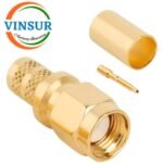 11511016 -- RF CONNECTOR - 50OHMS , SMA MALE , STRAIGHT , CRIMP TYPE , LMR-240 CABLE