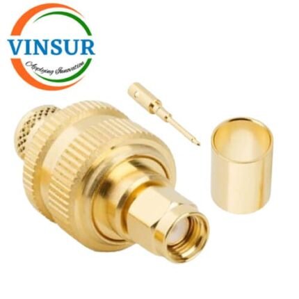 11511017 -- RF CONNECTOR - 50OHMS , SMA MALE , STRAIGHT , CRIMP TYPE , LMR-400 CABLE