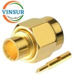 1151103D -- RF CONNECTOR - 50 OHMS , SMA MALE , STRAIGHT , SOLDER TYPE , RG402 (0.141 INCH)CABLE - Image 2
