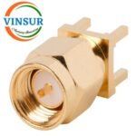 11511040 -- RF CONNECTOR - 50 OHMS , SMA MALE , STRAIGHT , PCB-THROUGH HOLE