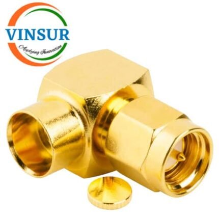 1151203E -- RF CONNECTOR - 50 OHMS , SMA MALE , RIGHT ANGLE , SOLDER TYPE , RG401 (0.250 INCH)  CABLE