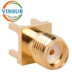 11521040 -- RF CONNECTOR - 50 OHMS , SMA FEMALE , STRAIGHT , PCB-THROUGH HOLE, ROUND POST