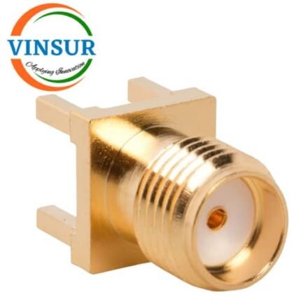 11521040 -- RF CONNECTOR - 50 OHMS , SMA FEMALE , STRAIGHT , PCB-THROUGH HOLE, ROUND POST
