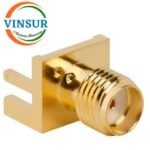 11521050 -- RF CONNECTOR - 50 OHMS , SMA FEMALE , STRAIGHT , PCB-EDGE MNT