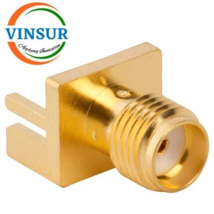 11521051 -- RF CONNECTOR - 50 OHMS , SMA FEMALE , STRAIGHT , PCB-EDGE MNT , 1.6MM PCB THICKNESS