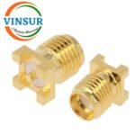 11521060 -- RF CONNECTOR - 50 OHMS , SMA FEMALE , STRAIGHT , PCB-SURFACE MOUNT