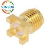 11521060 -- RF CONNECTOR - 50 OHMS , SMA FEMALE , STRAIGHT , PCB-SURFACE MOUNT - Image 2