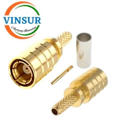 11611014 -- RF CONNECTOR - 50 OHMS , SMB MALE , STRAIGHT , CRIMP TYPE , RG316, RG174, RG188, LMR100 CABLE