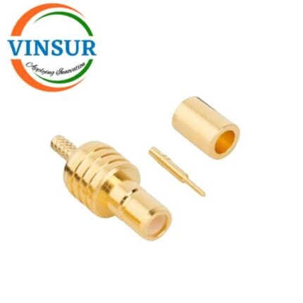 11621012 -- RF CONNECTOR - 50 OHMS , SMB FEMALE , STRAIGHT , CRIMP TYPE , RG178 CABLE