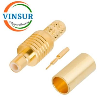 11621015 -- RF CONNECTOR - 50 OHMS , SMB FEMALE , STRAIGHT , CRIMP TYPE , RG58, RG142, LMR195 CABLE