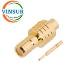 1162103C -- RF CONNECTOR - 50 OHMS , SMB FEMALE , STRAIGHT , SOLDER TYPE , RG405 (0.086 INCH)  CABLE
