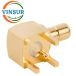 11622040 -- RF CONNECTOR - 50 OHMS , SMB FEMALE , RIGHT ANGLE , PCB-THROUGH HOLE - Image 2