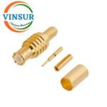 11711012 -- RF CONNECTOR - 50 OHMS , MCX MALE , STRAIGHT , CRIMP TYPE , RG178 CABLE