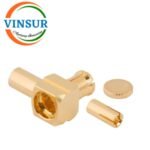 11712012 -- RF CONNECTOR - 50 OHMS , MCX MALE , RIGHT ANGLE , CRIMP TYPE , RG178 CABLE - Image 2
