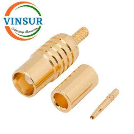 11721012 -- RF CONNECTOR - 50 OHMS , MCX FEMALE , STRAIGHT , CRIMP TYPE , RG178 CABLE