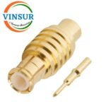 1171103D -- RF CONNECTOR - 50 OHMS,MCX MALE STRAIGHT SOLDER TYPE RG402 (0.141) Cable