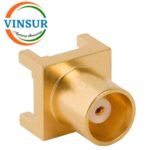 11721040 -- RF CONNECTOR - 50 OHMS , MCX FEMALE , STRAIGHT , PCB-THROUGH HOLE